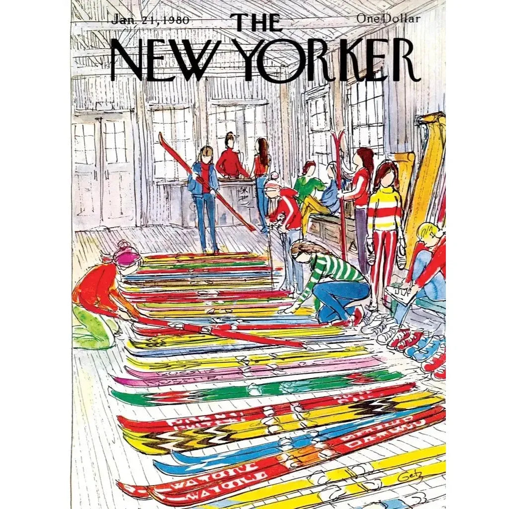 Ski Shop The New Yorker 750 Piece Jigsaw Puzzle NYPC