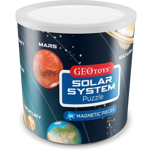 Solar System 100 Piece Magnetic Jigsaw Puzzle Geotoys