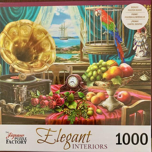 Sounds on the Coast Elegant Interiors 1000 Piece Jigsaw Puzzle Leap Year