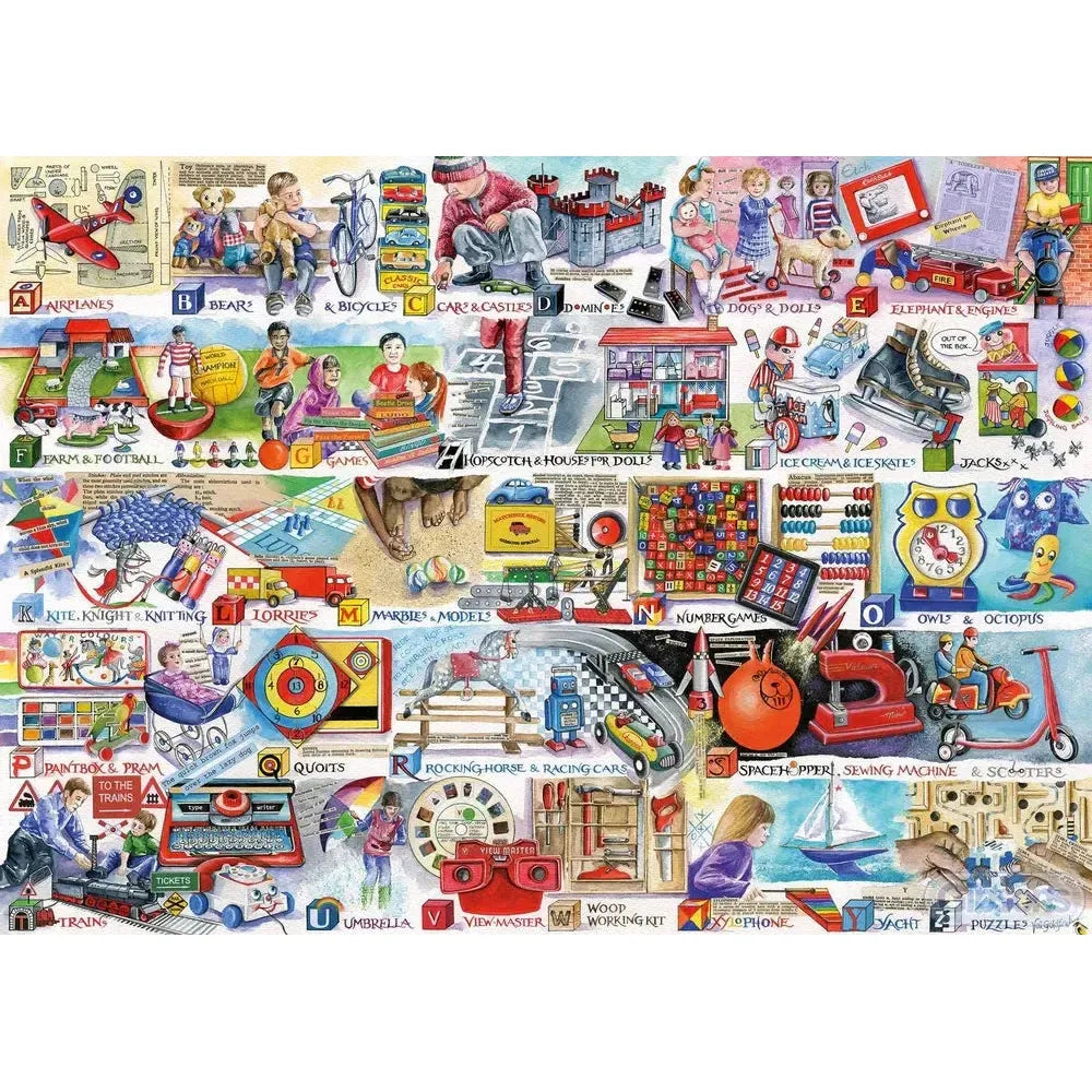 Space Hoppers & Scooters 1000 Piece Jigsaw Puzzle Gibsons