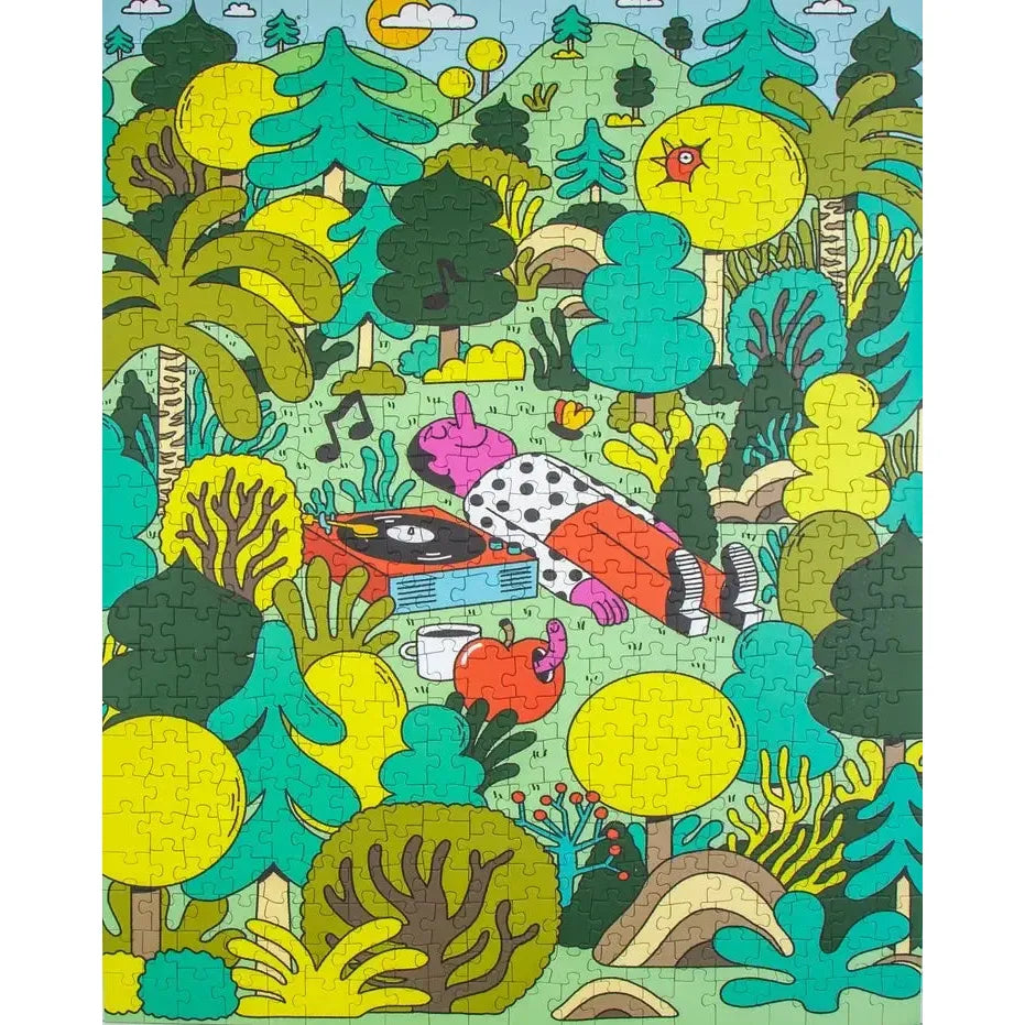 Space Out 500 Piece Jigsaw Puzzle Birdie
