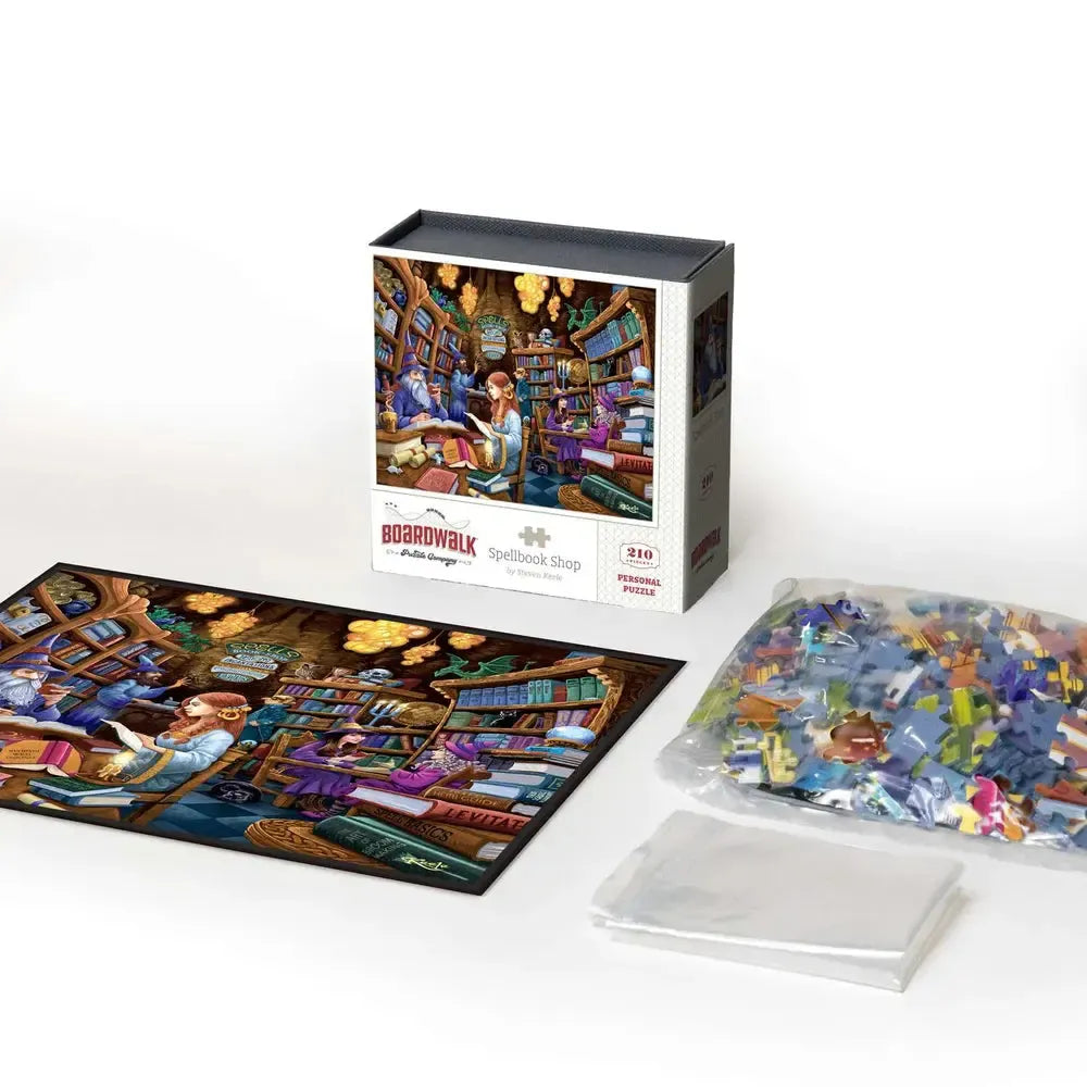 Spellbook Shop 210 Piece Jigsaw Puzzle Boardwalk