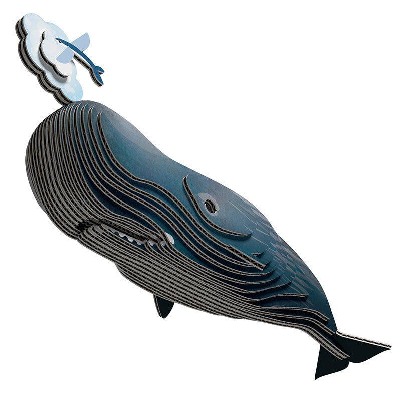 Sperm Whale 3D Cardboard Model Kit Eugy