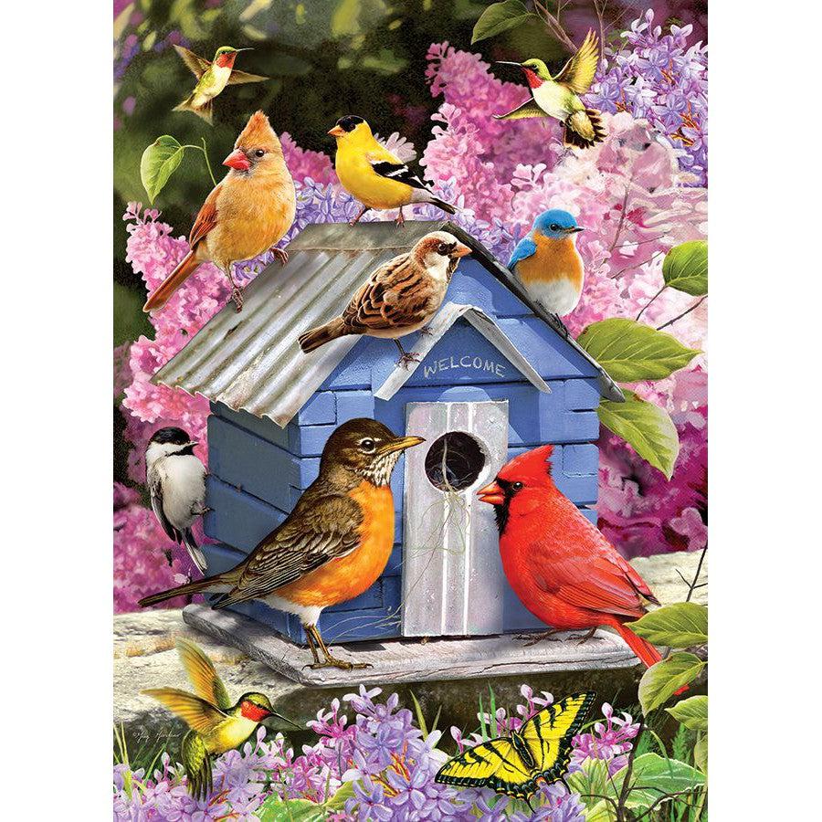Spring Birdhouse 500 Piece Jigsaw Puzzle Cobble Hill