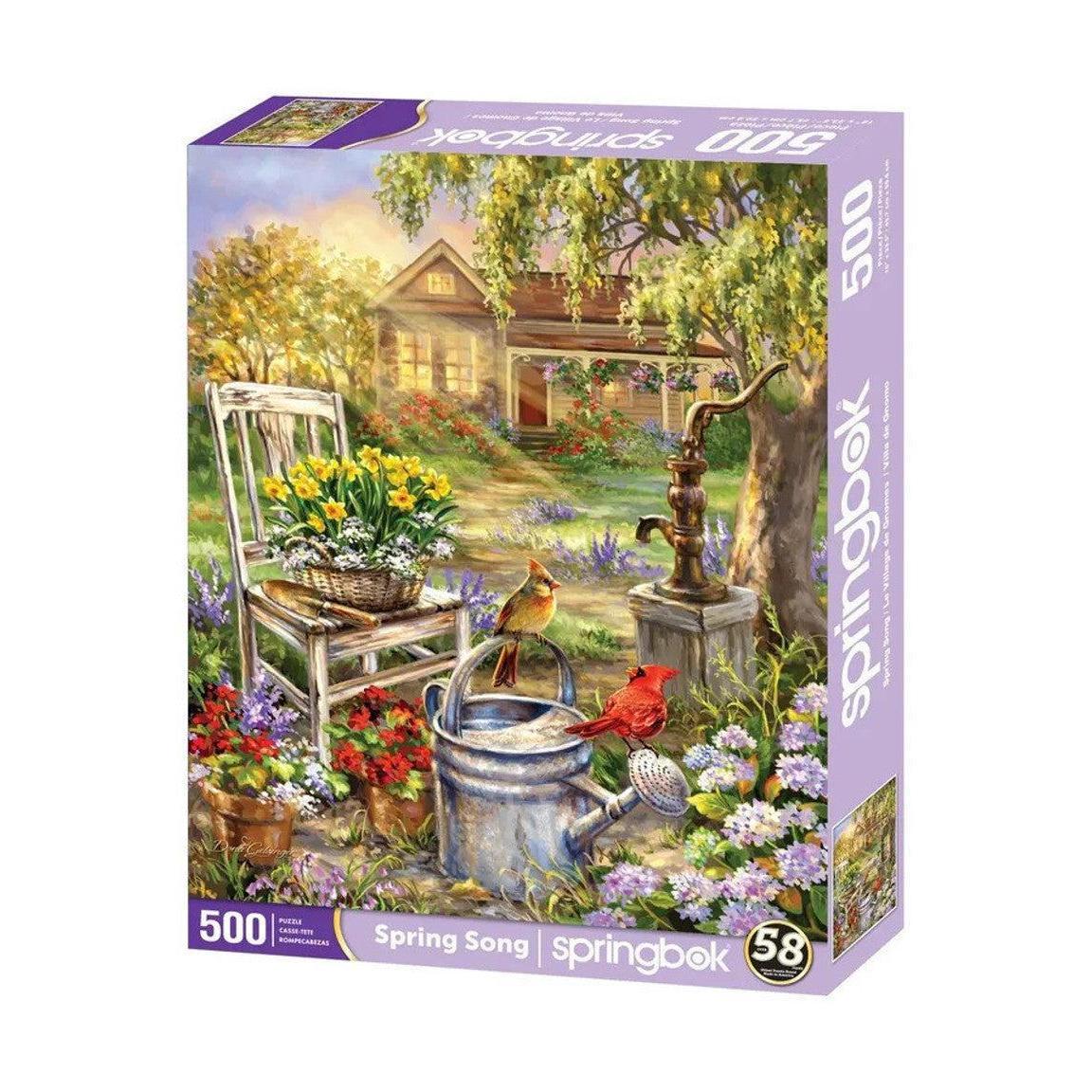 Spring Song 500 Piece Jigsaw Puzzle Springbok