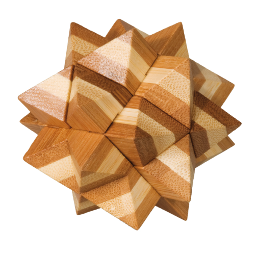 Star 3D Bamboo Puzzle Fridolin