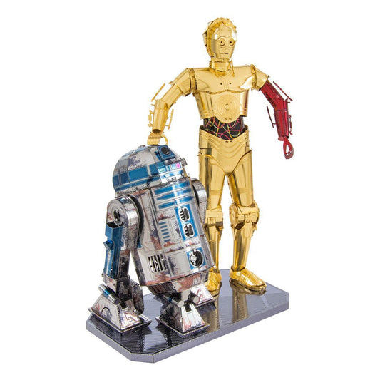 Star Wars R2-D2 and C-3PO Deluxe 3D Steel Model Kit Metal Earth