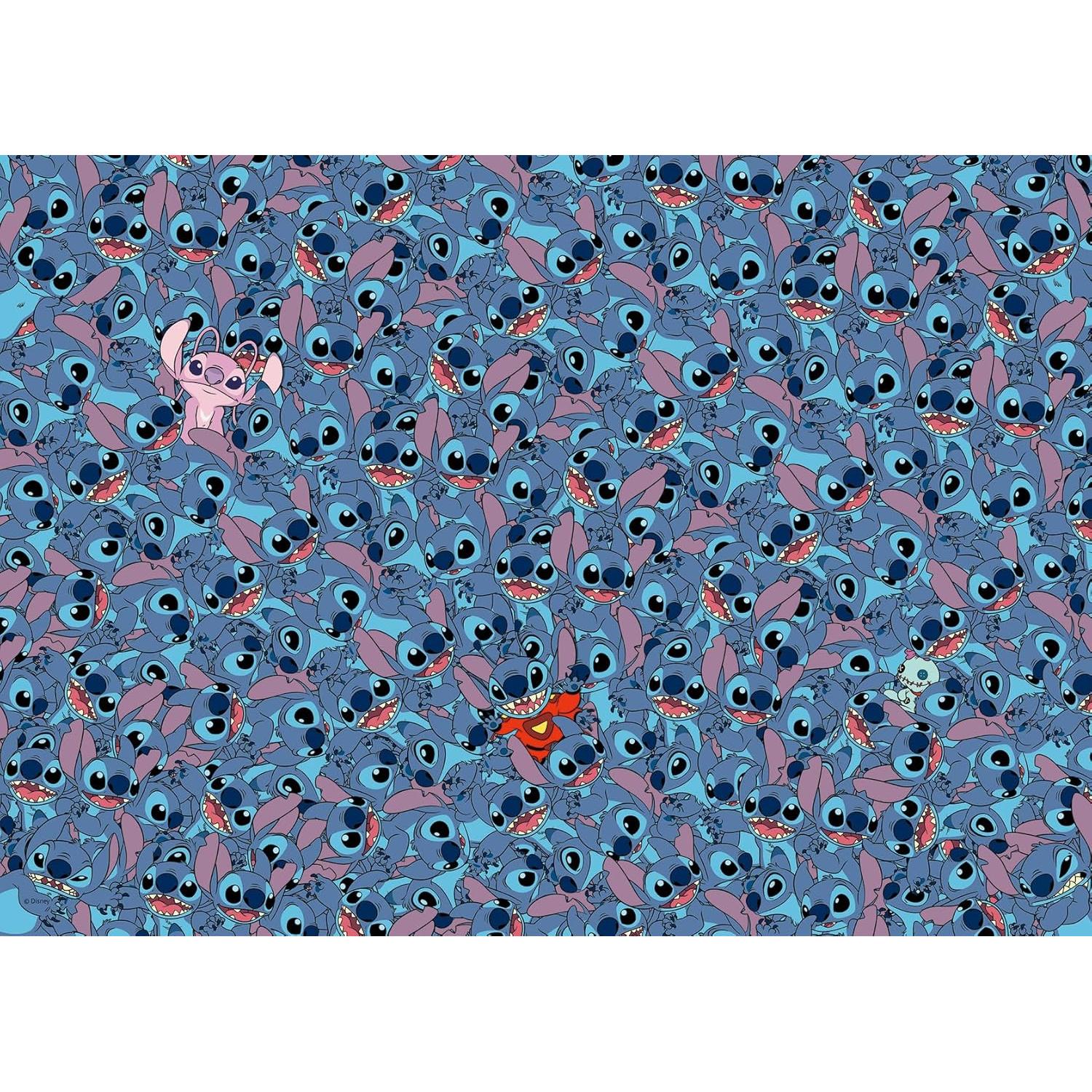 Stitch Challenge 1000 Piece Jigsaw Puzzle Ravensburger