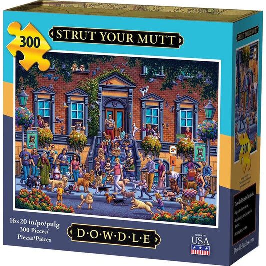 Strut Your Mutt 300 Piece Jigsaw Puzzle Dowdle