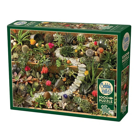 Succulent Garden 1000 Piece Jigsaw Puzzle Cobble Hill