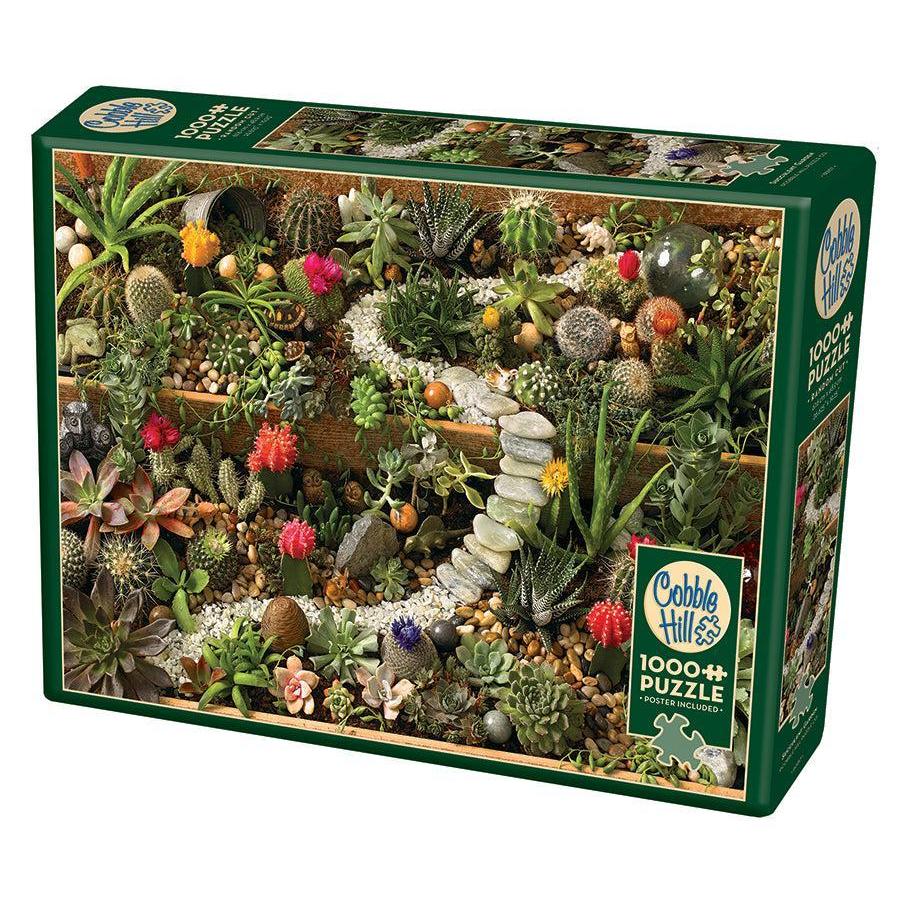 Succulent Garden (Large Box) 1000 Piece Jigsaw Puzzle Cobble Hill