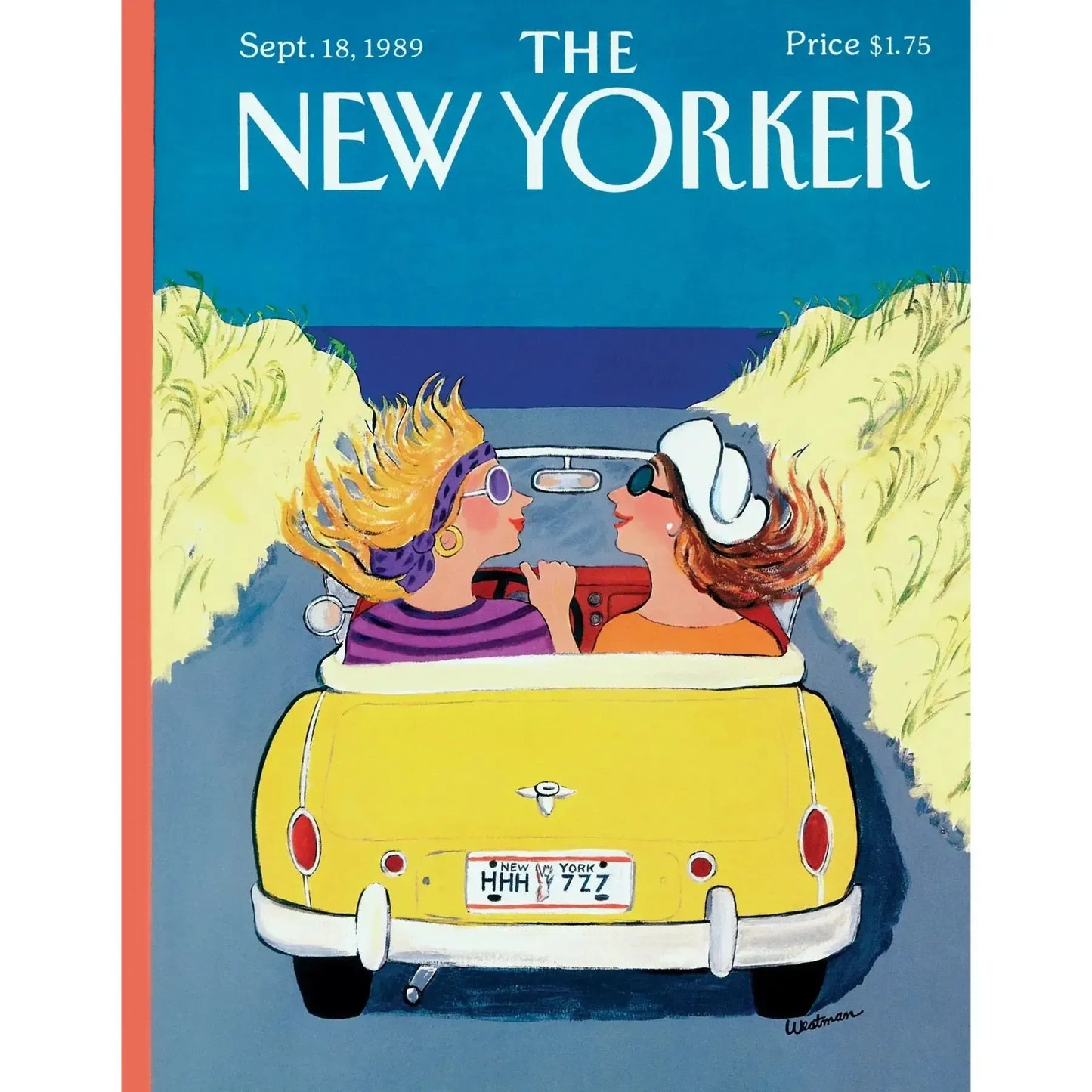 Summer Friday The New Yorker 100 Piece Mini Jigsaw Puzzle NYPC
