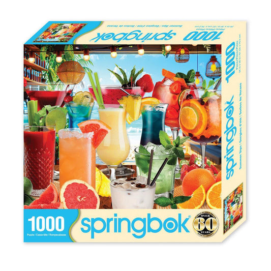 Summer Sips 1000 Piece Jigsaw Puzzle Springbok
