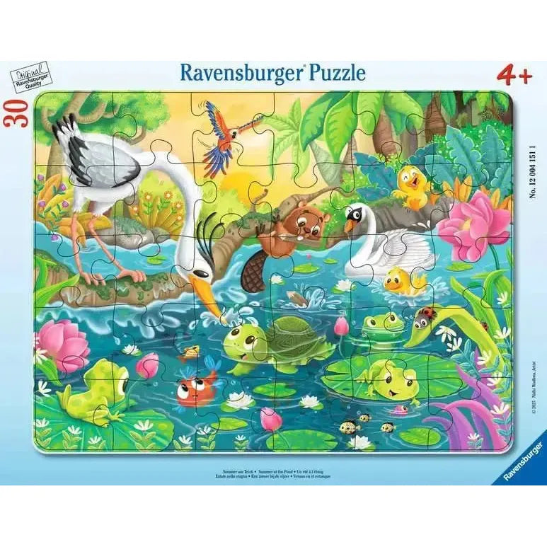 Summer at the Pond 30 Piece Tray Jigsaw Puzzle Ravensburger
