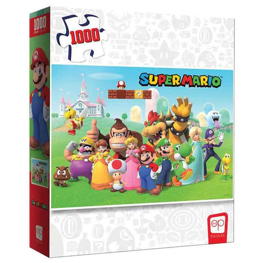 Super Mario Mushroom Kingdom 1000 Piece Jigsaw Puzzle Op Games