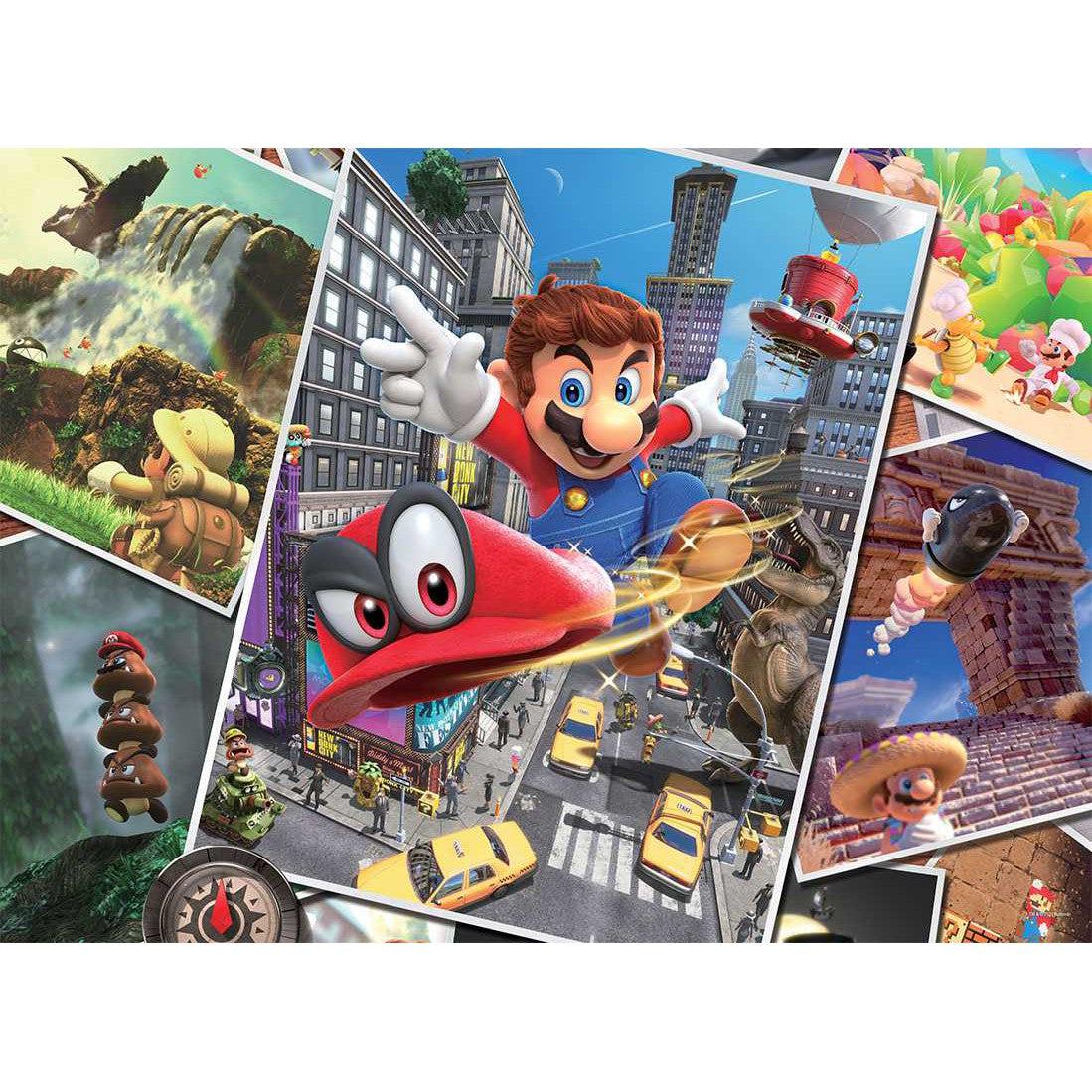 Super Mario Odyssey Snapshots 1000 Piece Jigsaw Puzzle Op Games