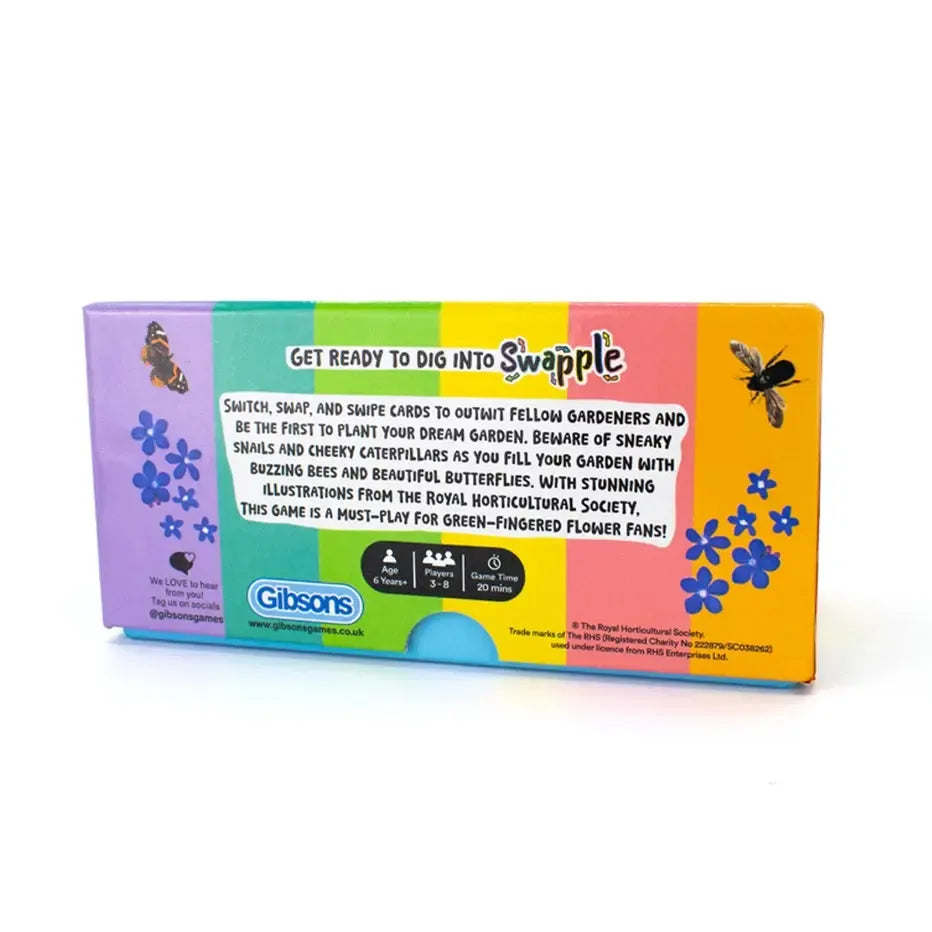 Swapple - Switch, Swap & Swipe Card Game - Gibsons