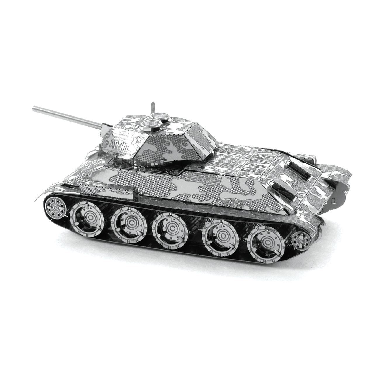 T-34 Tank 3D Steel Model Kit Metal Earth