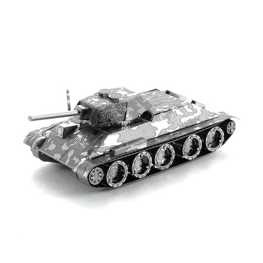 T-34 Tank 3D Steel Model Kit Metal Earth