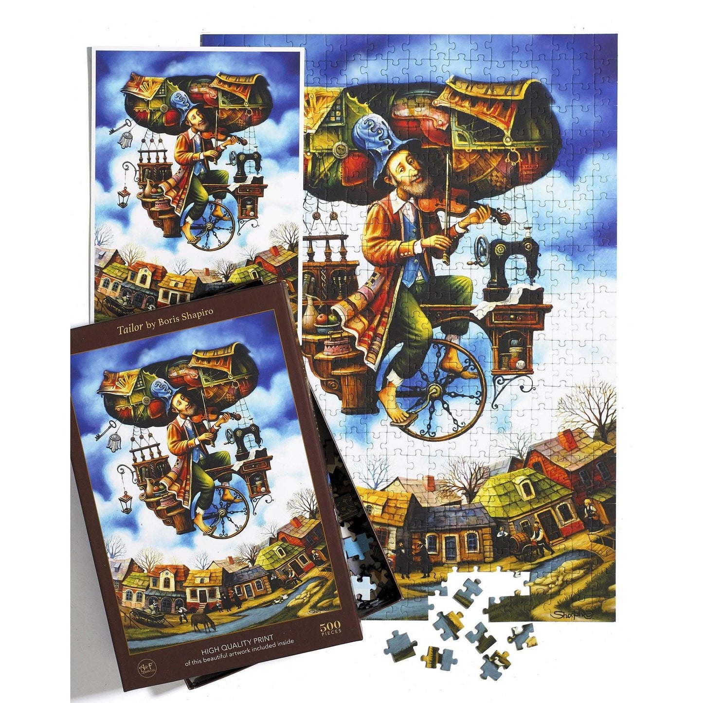 Tailor 500 Piece Premium Jigsaw Puzzle Art & Fable