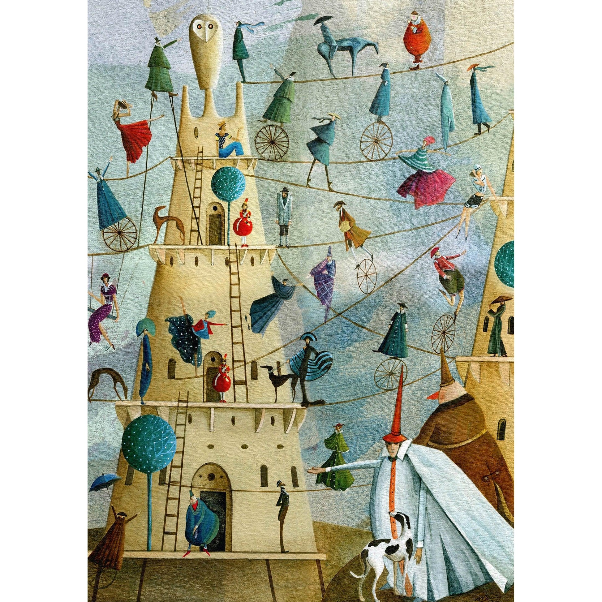 Tale of Two 500 Piece Premium Jigsaw Puzzle Art & Fable