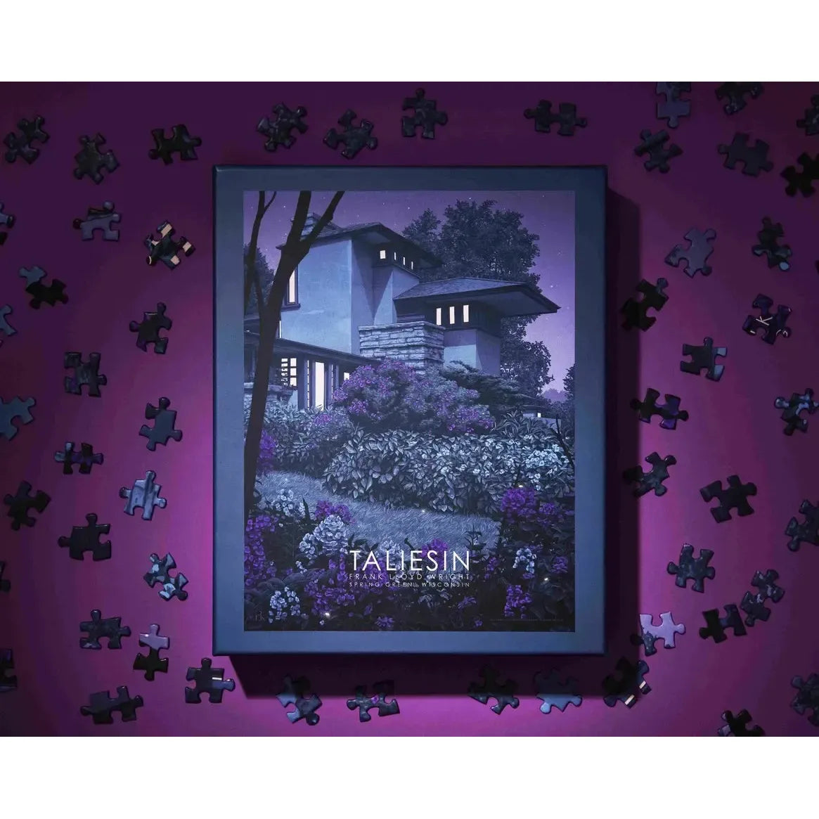 Taliesin FLR 1000 Piece Jigsaw Puzzle Recess