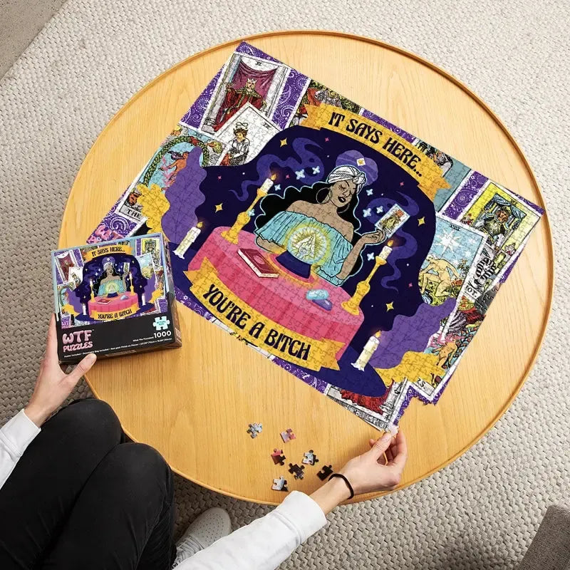 Tarot Bitch 1000 Piece Jigsaw Puzzle WTF
