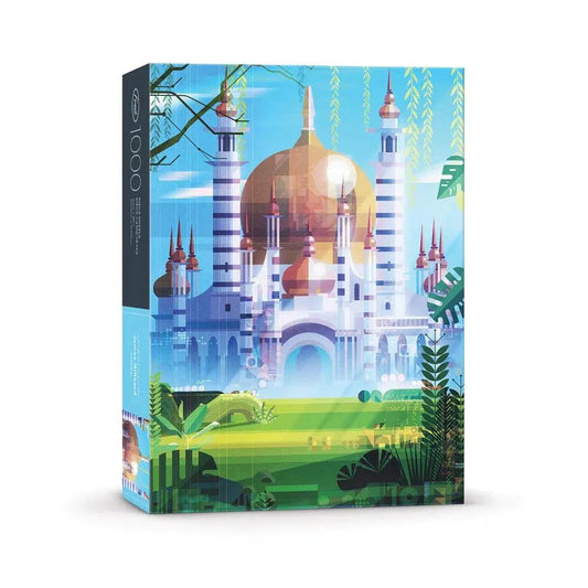 Temple 1000 Piece Jigsaw Puzzle Fred