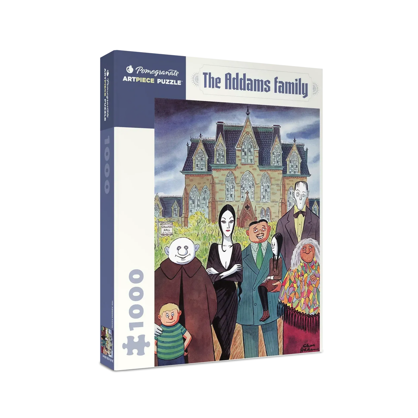 The Addams Family 1000 Piece Jigsaw Puzzle Pomegranate