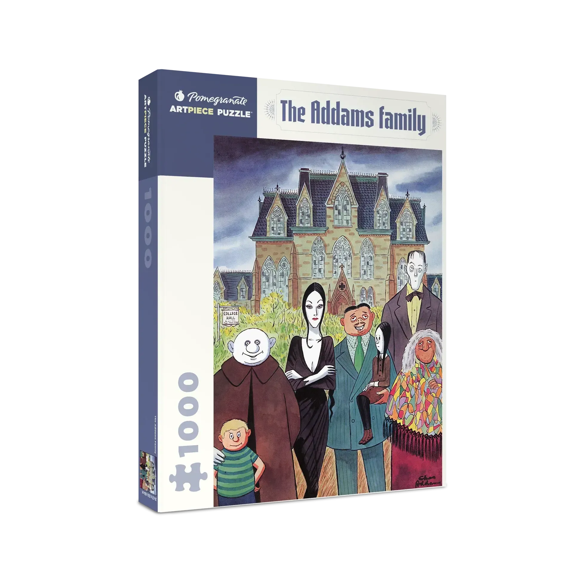 The Addams Family 1000 Piece Jigsaw Puzzle Pomegranate