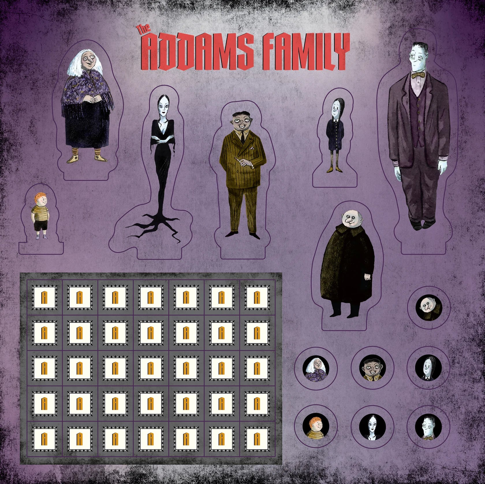 The Addams Family: A Delightfully Frightful Creepy Board Game Pomegranate