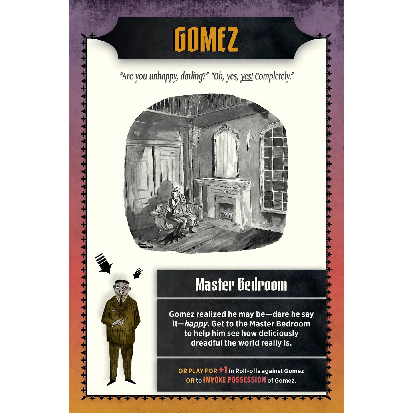 The Addams Family: A Delightfully Frightful Creepy Board Game Pomegranate