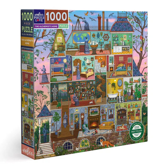 The Alchemist's Home 1000 Piece Jigsaw Puzzle eeBoo
