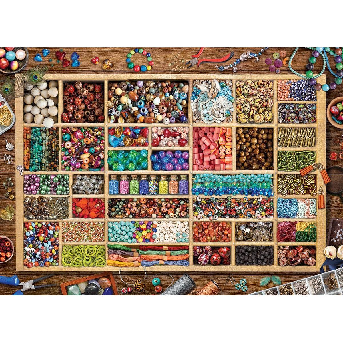 The Bead Collection 1000 Piece Jigsaw Puzzle Eurographics