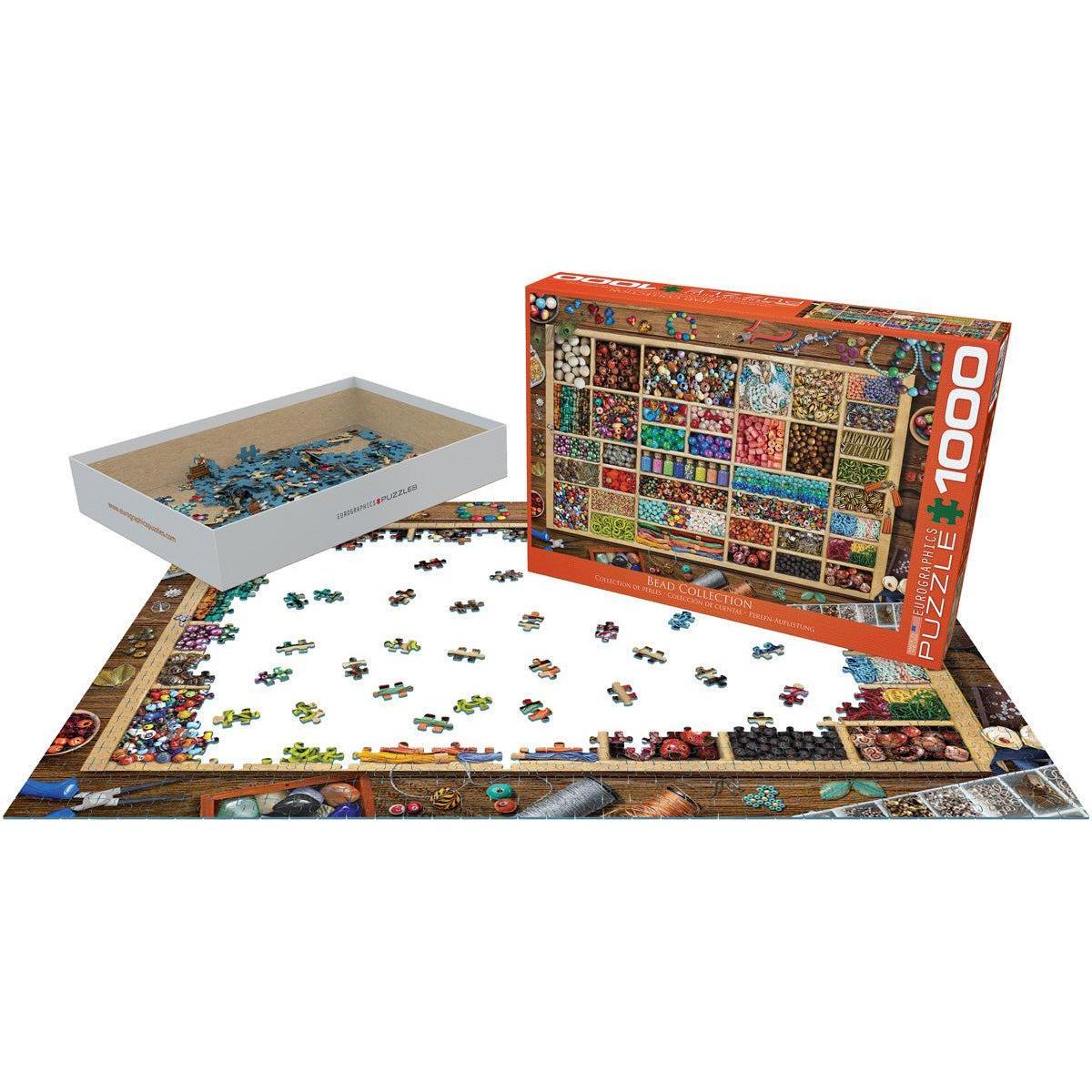 The Bead Collection 1000 Piece Jigsaw Puzzle Eurographics