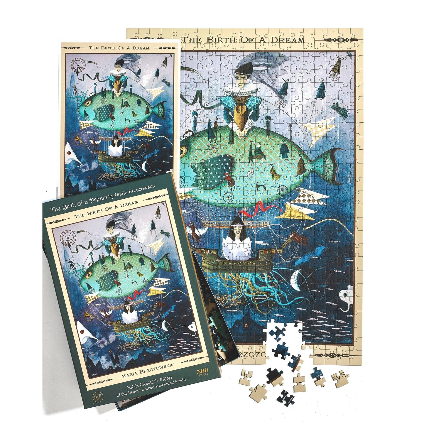 The Birth of a Dream 500 Piece Premium Jigsaw Puzzle Art & Fable