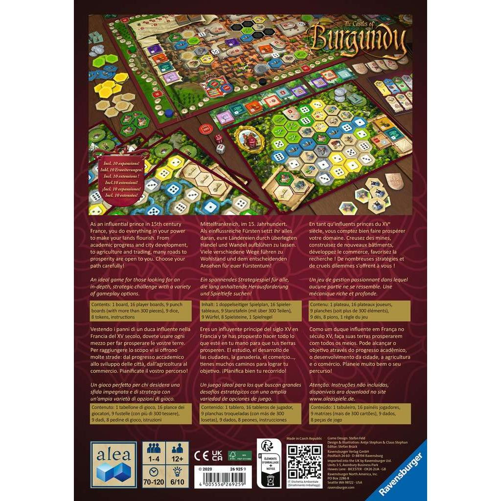 The Castles of Burgundy - Classic Strategic Board Game - Ravensburger