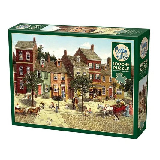 The Curve in the Square 1000 Piece Jigsaw Puzzle Cobble Hill