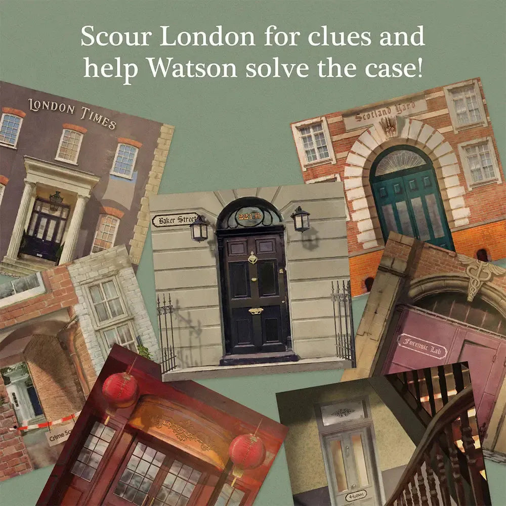 The Disappearance of Sherlock Holmes - Exit the Escape Room Game - Kosmos