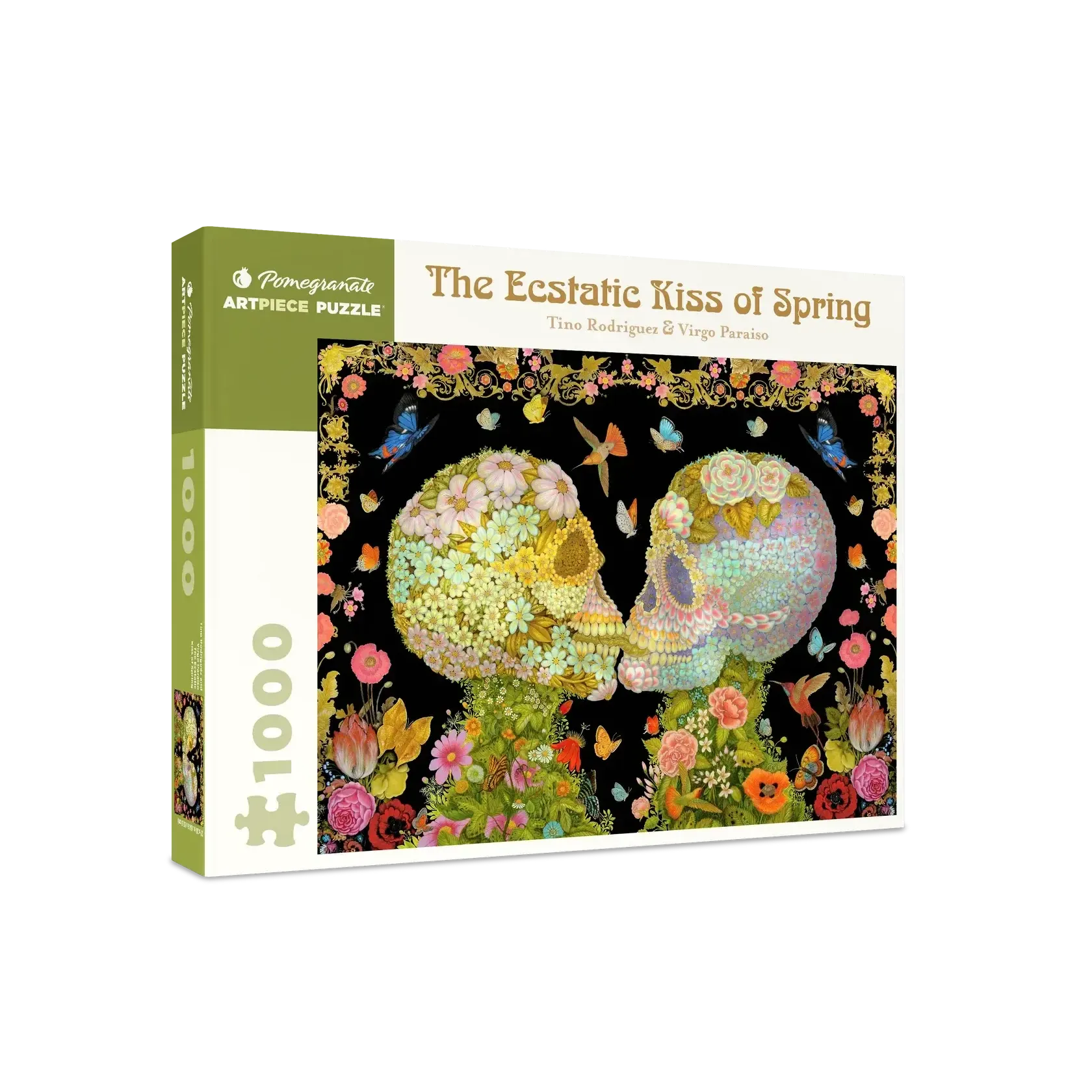 The Ecstatic Kiss of Spring 1000 Piece Jigsaw Puzzle Pomegranate