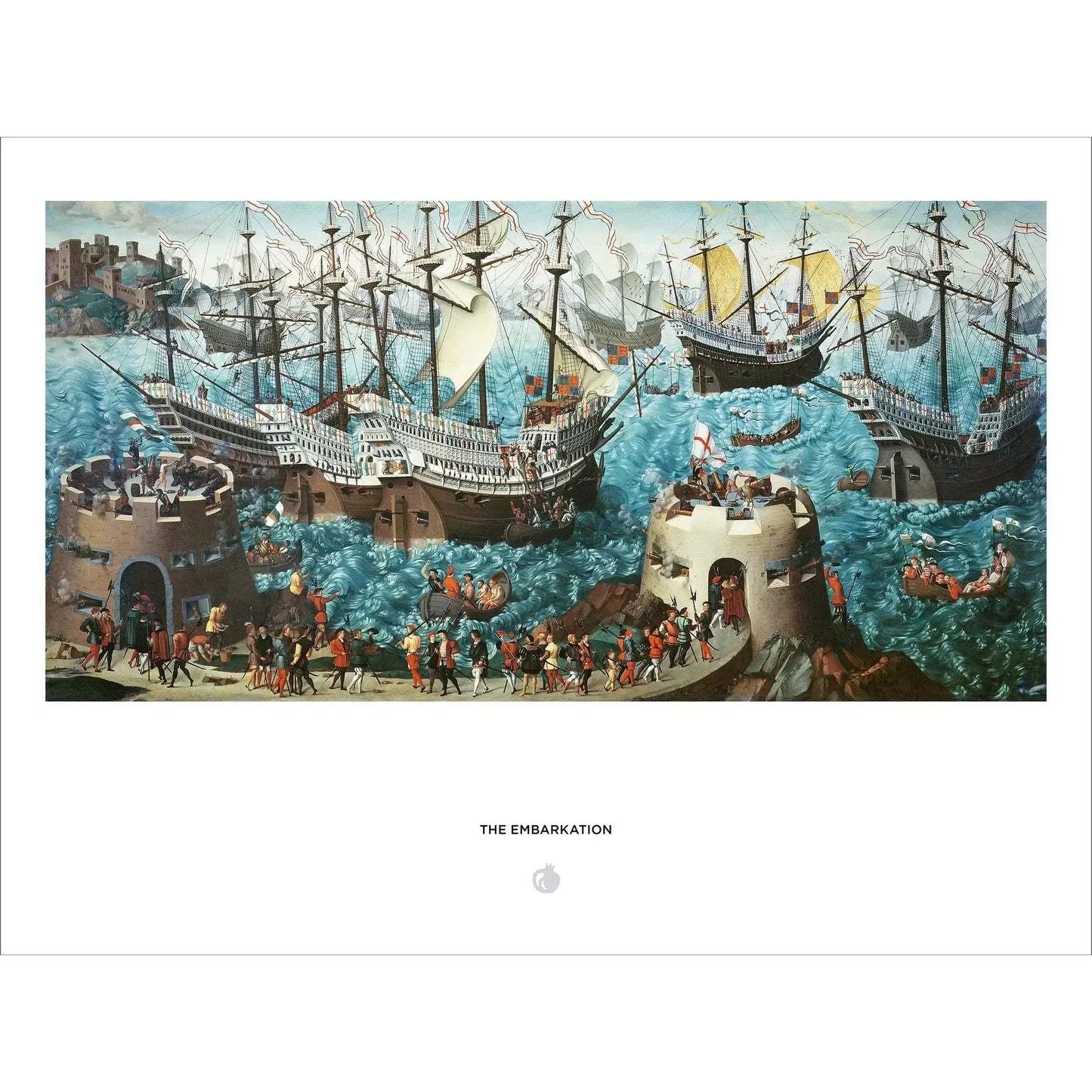 The Embarkation 1000 Piece Jigsaw Puzzle Pomegranate
