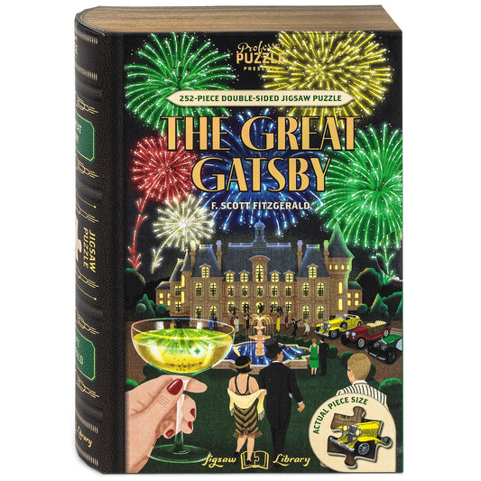 The Great Gatsby Double-Sided 252 Piece Jigsaw Puzzle Professor Puzzle