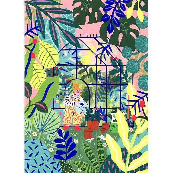 The Green House 500 Piece Jigsaw Puzzle Holiyay