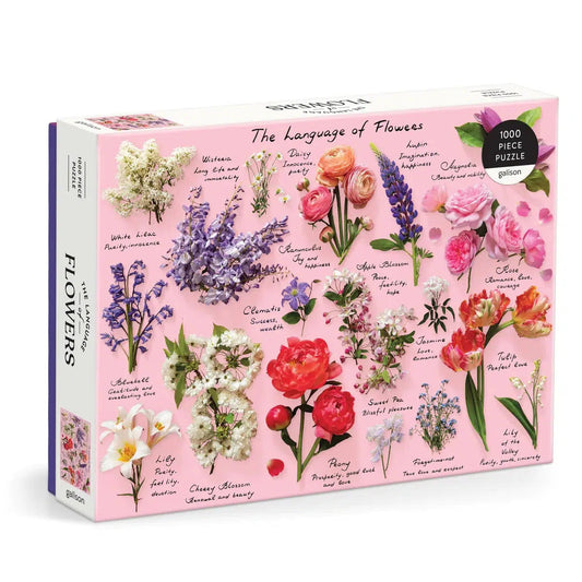 The Language of Flowers 1000 Piece Jigsaw Puzzle Galison