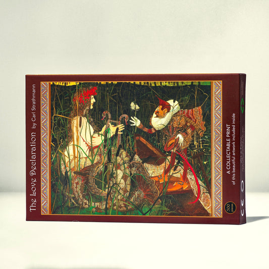 The Love Declaration 500 Piece Premium Jigsaw Puzzle Art & Fable