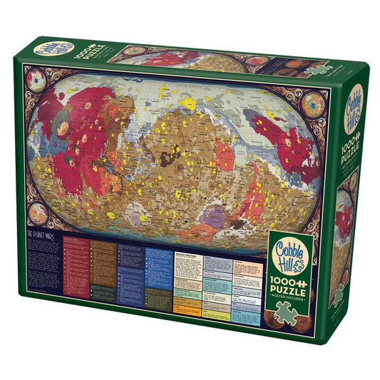 The Planet Mars 1000 Piece Jigsaw Puzzle Cobble Hill