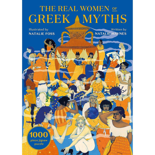 The Real Women of Greek Myths 1000 Piece Jigsaw Puzzle Laurence King