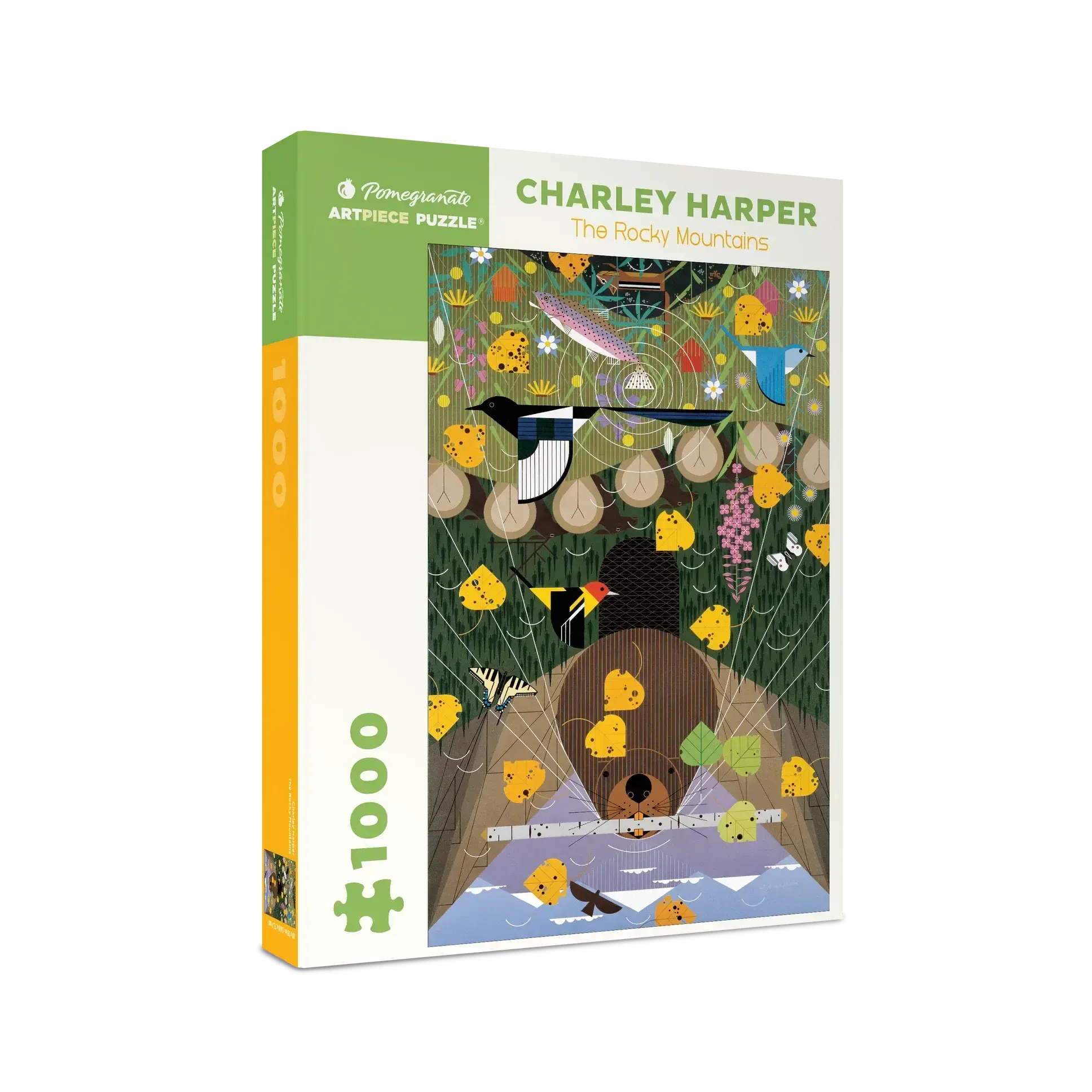 The Rocky Mountains 1000 Piece Jigsaw Puzzle Pomegranate