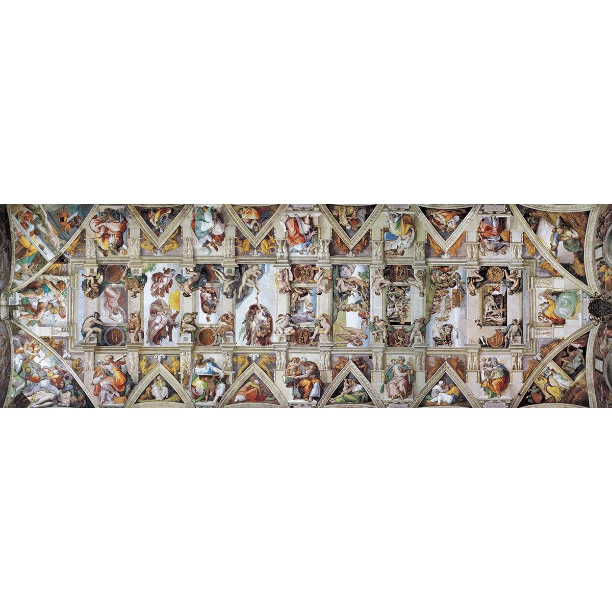The Sistine Chapel Ceiling 1000 Piece Panoramic Jigsaw Puzzle Eurographics