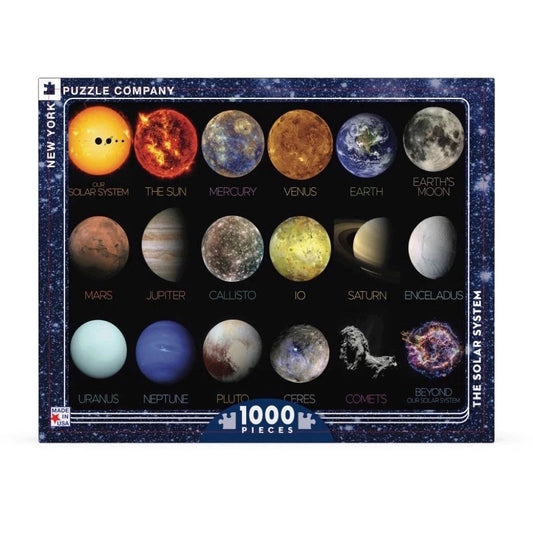 The Solar System 1000 Piece Jigsaw Puzzle NYPC